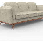 Sillón Alpino 3 Cuerpos Lino Antidesgarros