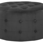 Puff Botoné Arkel Pana Acolchado Versátil