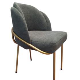 🪑 Silla de Comedor BairesBrother Hierro Epoxi Boucle