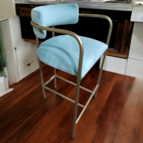 Banqueta Alta Zentive Bairesdeluxe Hierro Epoxi Premium